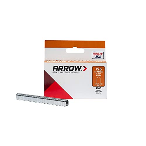 Eco-Friendly Arrow Heavy Duty T25 Round Crown Staples for Cable and